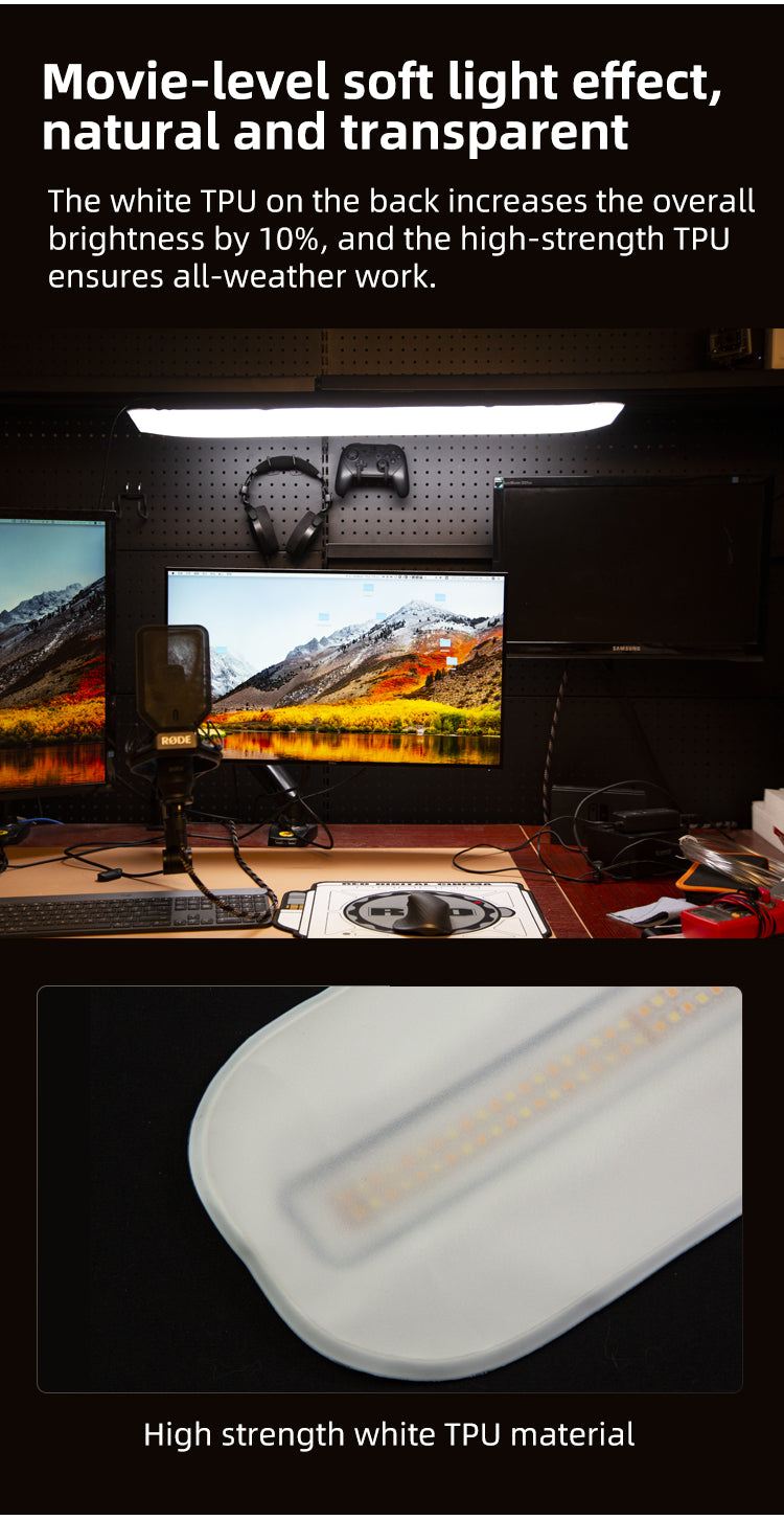 INKEE GCA20U Bi-Color Inflatable LED Tube Light USB-C Powered Live Broadcast Dedicated LED Fill Light Portable Inflatable Soft Light