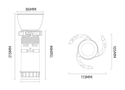 Inkee GC30 Bi-Color LED Monolight