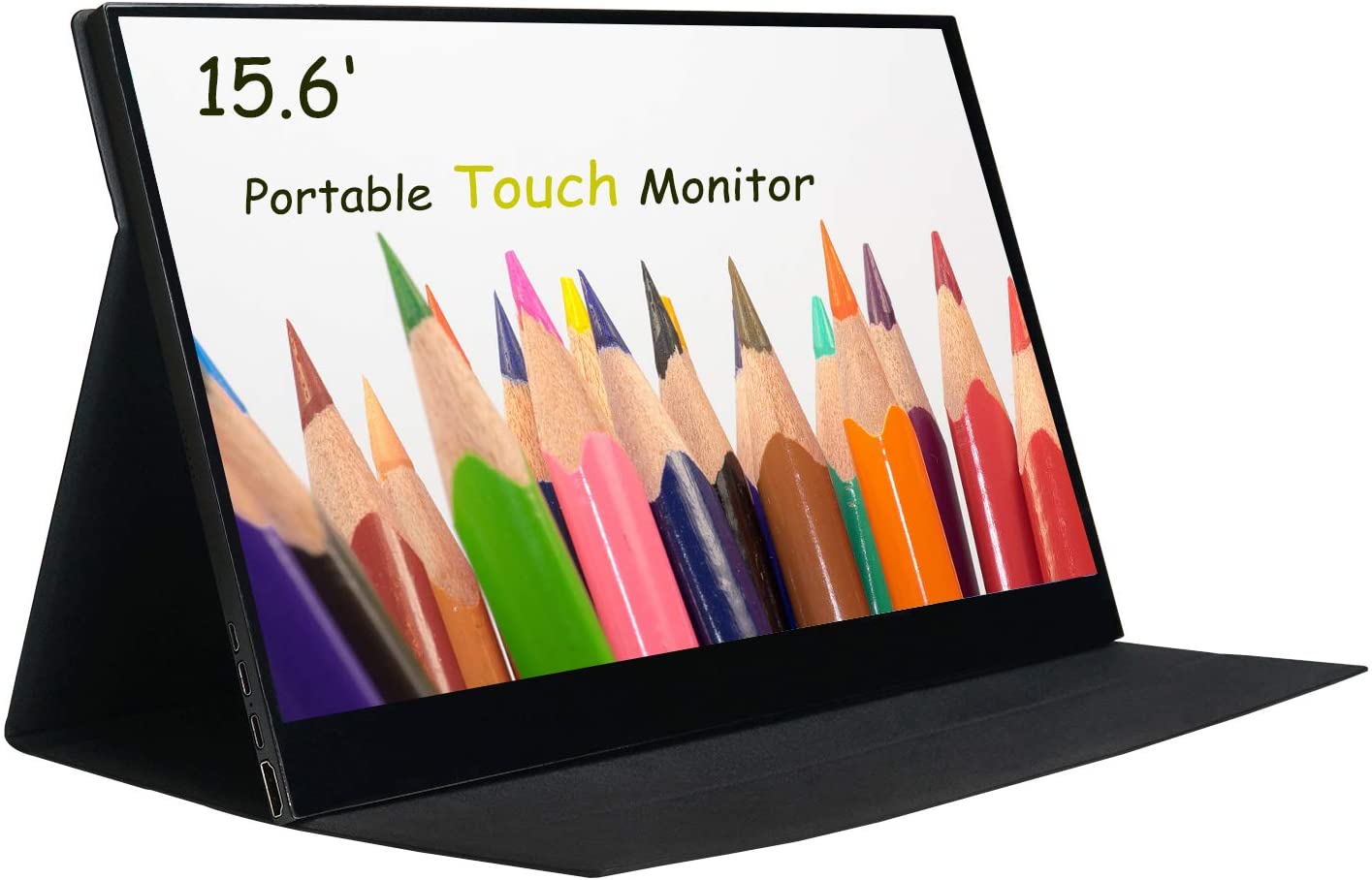 WIMAXIT M1560CTV2 15.6inch Multi-Touch Portable Monitor USB- HDMI Input for Laptop, Gaming, Working