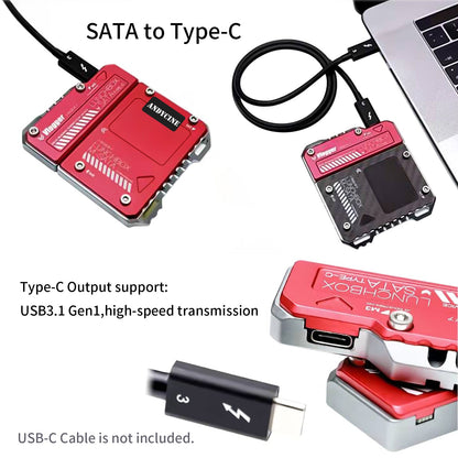 ANDYCINE USB-C Reader Only for Lunchbox Case ATOMOS SATA SSD