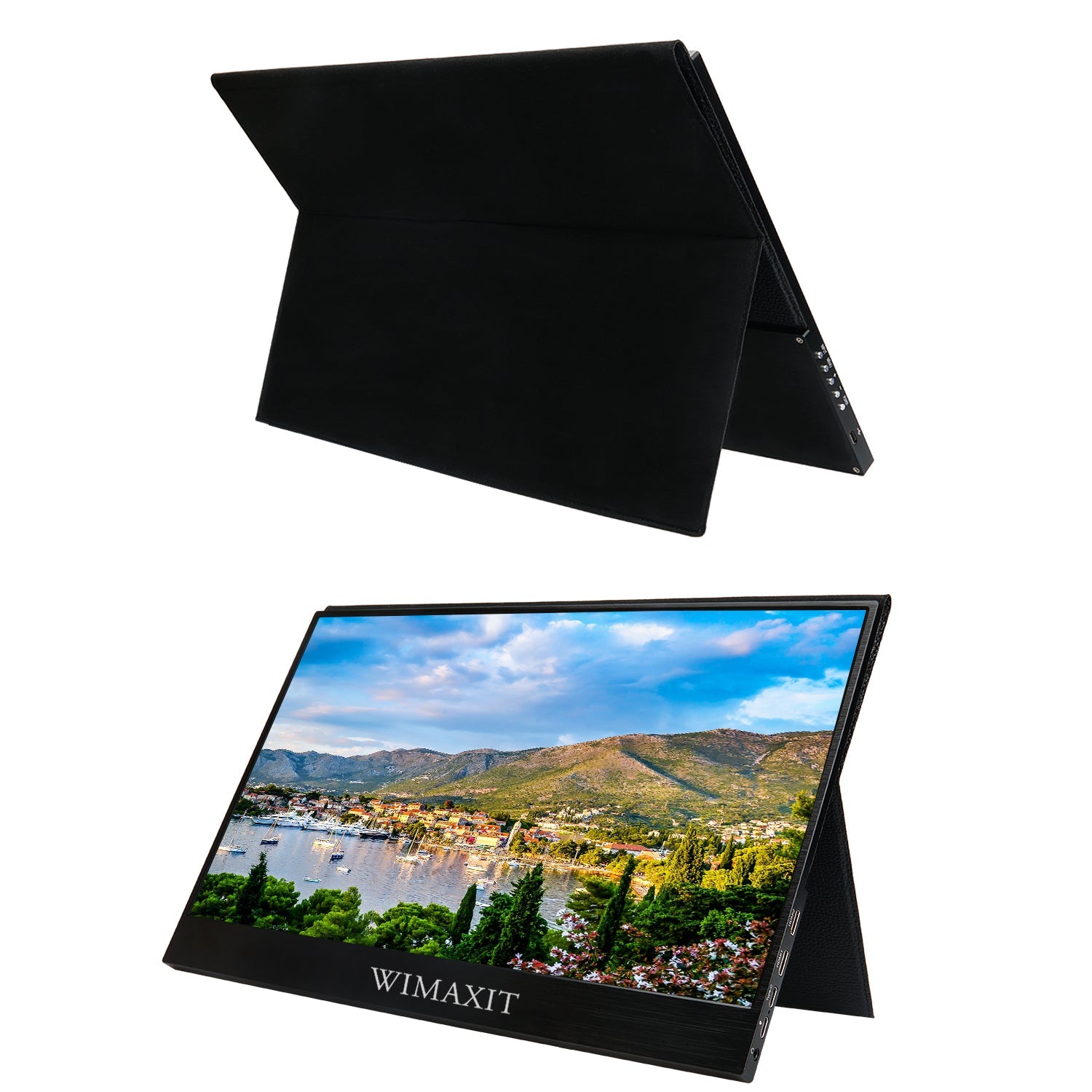 WIMAXIT M1560CT2 Touchscreen Monitor, Ulta-slim 16:9 Type-C/USB Monitor for Laptop, Android Phone, Game Consoles - Wimaxit Official Store